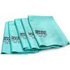 Pastaclean® Micro Magic Panni per Vetri e Lucidatura (Turchese), Panno per Auto, Panni in Microfibra ESTREMAMENTE ASSORBENTI, 5 pezzi.