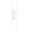 Grandstream Networks GWN7630LR Punto di accesso WLAN 1733 Mbit/s Bianco Connessione Ethernet, supporto alimentazione tramite porta (PoE)