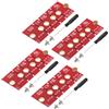 PATIKIL Scheda Di Adattamento Estesa M2 NVME SSD Trasferimento 2230 2242 2260 2280 4 Pezzi Adattatore Estensione M.2 Cambia In Dimensione Lunga Con Cacciaviti Rosso
