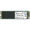Transcend SSD MTE115S M.2 2280 PCIe Gen3 x4 NVMe da 2 TB, memoria 3D NAND, basso consumo, per laptop/desktop/gaming - TS2TMTE115S