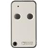 ROGER TECHNOLOGY E80/TX52R/2 Telecomando codice fisso 433,92 MHz 2 canali con funzione copia ROGER