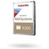 Toshiba N300 NAS Hard Drive 6TB 512MB - Festplatte - Serial ATA (HDWG760EZSTA)