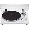 Teac TN-3B-SE HiFi Giradischi a cinghia (amplificatore MM phono EQ, innovativo braccio SAEC, piatto in alluminio, 33/45 giri/min) Bianco