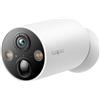 TP-Link Tapo Smart Home Telecamera di Sicurezza Alimentata a Batteria, Wireless, 2K QHD, IP66, Batteria 10000mAh, FOV Super-Wide 150°, Visione Notturna a Colori, Rilevamento AI, Slot per Scheda