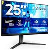 Philips 25M2N5200U USB Hub Monitor 24.5 pollici FHD, 390Hz, Fast IPS, 1ms GtG, HDR400, altezza regolabile, FreeSync Premium, G-Sync Compatible (1920x1080 HDMI 2x 2.0 DP 1x 1.4) grigio scuro