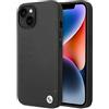 CG MOBILE BMW BMHCP14MSLLBK - Custodia in pelle per iPhone 14 Plus da 6,7, colore: Nero