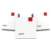 FRITZ!Mesh Set 1600 da 3 | Stabile Wi-Fi 6 fino a 3.000 Mbit/s | Copertura Wi-Fi per 5-7 stanze | Ideale per router Internet o modem per fibra ottica (ONT) | Configurazione semplice | Made in Europe