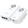 TP-Link TL-WPA1300P KIT 1300 Mbit/s Ethernet/LAN Wifi Blanc 2 pièce(s)