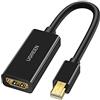 UGREEN Adattatore Mini DP HDMI, 4Kx 2K Cavo Mini Displayport HDMI Maschio a Femmina per Macbook, Macbook Pro, Mac Air, Mac Mini, iMac, Microsoft Surface Pro, Lenovo ThinkPad, DELL XPS 13/15, etc(Nero)