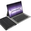 Cazy Custodia per tablet con tastiera compatibile con OnePlus Pad 3 - Custodia tastiera Bluetooth QWERTZ - Nero