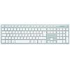 Hamlet XKKITA-MCBT tastiera Universale Bluetooth Italiano Argento, Bianco