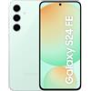 Samsung Smartphone Samsung Galaxy S24 FE 128 GB Verde - [Versione Tedesca, Spagnola, Francese, UK, Belga, Olandese, Danese, Finlandese, Norvegese, Svedese]