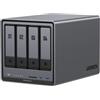 UGREEN NASync DXP4800 Plus NAS System 4-Bay 16TB inkl. 4x WD WD40EFZZ NAS HDD - 4 TB