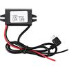 Ejoyous Convertitore di Tensione CC 12V a 5V 3A Micro USB Adattatore Auto Regolabile con Protezione Sovraccarico Compatibile Smartphone e Dispositivi Portatili