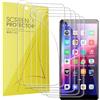 Blueshaweu 6 Pezzi Pellicola Protettiva TPU compatibile per Oilsky M508 Pro MP3/MP4 - Anti-Graffio, Ultra Trasparente, Sensibile al Tocco, Antibolle, Copertura Completa Schermo (TPU)