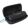 Zhixteu Custodia Rigida per JBL Flip 7, Altoparlante Portatile Bluetooth Impermeabile Borsa di Stoccaggio Protettivo Compatto, 21 x 10 x 9cm (Nero)