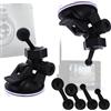 iSaddle Supporto per Garmin Dash Cam - Supporto a ventosa per Garmin Speak Plus Dash Cam Mini 30 35 45 46 55 56 65W 66 66W Nuvi Drive Drivesmart Dezl Zumo Driveassist DriveLuxe StreetPilot RV GPS