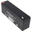 MultiPower MP4 - 12d batteria al piombo, Presa FASTON 4,8 mm