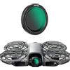 Generic Set di filtri ND e CPL per DJI NEO 2, filtri UV/ND8/ND16/ND32/CPL compatibili con accessori per drone DJI NEO2, filtro obiettivo a densità neutra ND (ND32)