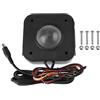 Digitalkey Trackball da gioco Arcade 4,5cm diametro con connettore PS2 + Adattatore PS2 a USB (Illuminata)