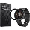 Yoomigle Confezione da 3 pellicole protettive compatibili con TicWatch E3, compatibili con TicWatch E3 Smartwatch, copertura completa 3D antigraffio