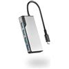 ALOGIC Hub USB-C Fusion Swift, Adattatore di Tipo C 4 in 1, velocità Dati USB A 3.0 di 5 Gbps, Compatibile con MacBook PRO/Air e iPad PRO/Air