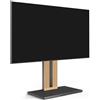 FITUEYES Supporto TV da Pavimento per 55 - 88 Regolazione Angolo ± 30° Porta TV da Terra Mobile Portata Massima 60kg Massimo VESA 600 * 400mm Serie ZEN