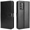 BellaCase Custodia LG Wing 5G [Custodia portafoglio] [Staffa] [Slot per schede] [Flip Cover magnetica] Compatibile con lo smartphone LG Wing 5G(Nero)