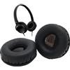 WHIYO Cuscinetti auricolari di ricambio in pelle memory foam per cuffie Pioneer SE-MJ532 SE-MJ522 SE-MJ521 SE-MJ512 SE-MJ511 MJ502 SE-MJ503 - nero