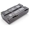 vhbw batteria sostituisce Sokkia BDC-46A, BDC-46, 40200040, 7380-46, BDC46A, BDC46, BDC46B per dispositivo di misurazione (3400mAh, 7,4V, Li-Ion)