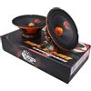 Generico KIT SET PER SP AUDIO SP-EM8 2 midrange diffusori da 20 cm 200 mm 8 di diametro, 130 watt rms 260 watt max, impedenza 4 ohm, sensibilità 97 db, per auto, a coppia