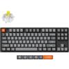Keychron K8 MAX Tastiera meccanica wireless, 2,4 GHz/Bluetooth/USB-C, RGB, QMK/VIA, Hot-swap, Telaio in Alluminio, Macro programmabili, PBT Keycaps, Per Mac Windows, Super Banana Switch