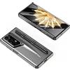 QUYISHAN Compatibile con custodia Honor Magic V2, con S Pen + custodia protettiva per schermo, leggera, antiurto, protezione completa, robusta, in policarbonato rigido. Grigio
