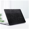 HLAAJJX Custodia per MacBook Pro 14 Cover M5 M4 M3 M2 M1 Pro/Max 2025-2021 Modello A3434 A3112 A3185 A3401 A2918 A2992 A2779 A2442,per Mac Pro 14.2" Protezione Case,Pelle di Coccodrillo Nera