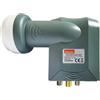 EMME ESSE Italia LNB QUAD DCSS WITH 2 LEGACY PORTS - LNB DCSS + 2 PORTE LEGACY