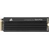 Corsair MP600 PRO LPX 1TB M.2 PCIe NVMe Gen4 x 4 SSD, ottimizzata per PS5 (Fino a 7.100 MB/s in Lettura Sequenziale e 6.800 MB/s in Scrittura Sequenziale, TLC NAND 3D ad alta densità) Nero