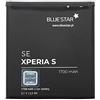 Blue Star Bluestar Batteria Sostituzione Compatibile con Sony Xperia S (LT26I) / Xperia V (LT25I) 1700 mAh Ricambio Batteria BA800 Batteria