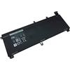 HUBEI T0TRM Sostituzione della batteria del computer portatile per Dell XPS 15 9530 Precision M3800 H76MV 7D1WJ TOTRM(11.1V 61Wh)