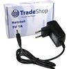 Trade-Shop Alimentatore di rete caricatore 5 V 1 A / 3,5 x 1,35 x 10 mm spina compatibile con Nokia 3210 3220 3230 3300 3310 3330 3410 3510i 3650 3660 510 5110 5130