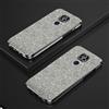 PAIX Custodia Telefono Trasparente Compatibile con Motorola Moto E7 Plus/Moto G9 Play Cover Cornice Elettroplaccata Gradiente Glitter Protettiva Sottile TPU