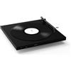 Tone Factory Turntable, giradischi dal design minimalista con bluetooth e fonopress integrato, prodotto in Europa (nero)