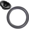 Generic Kit per altoparlanti - Anelli di ricambio in schiuma per altoparlanti da 4, 5, 6,5, 8, 10, 12 | Bordi elastici in gomma per accessori per woofer e | Attrezzatura per altoparlanti per