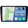 YUNTX [6GB+128GB] Android 14 Autoradio per Audi A3 8P/8PA (2003-2013)-[Incorporato Carplay/Android Auto/DSP/GPS]-9 Pollice IPS 2.5D Touch Screen-CAM+MIC-DAB/AHD Camera/Bluetooth 5.0/Mirror Link