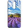 Mixroom - Cover Custodia Back case In TPU Silicone Morbida Per Oppo RX17 PRO Fantasia Campo di lavanda N1111