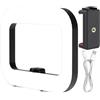 Generico Luce ad anello per la fotografia, la luce 'anello del telefono,Lampada di riempimento o stabilizzatore video quadrato | Anti-shake Selfie Square Ring Light for Beauty Makeup, Interioor ed Outdoor Stud