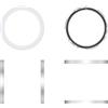 Generic Anello di Sostituzione Della Lunetta in Metallo per CMF Watch Pro2, Anti-collisione Anti-graffio Modello Piatto Custodia Lunetta in Metallo per CMF By Nothing Watch Pro2 Accessori (Argento)
