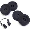 Voarmaks 2 Paia Lussuoso Cuscinetti In Schiuma Cuscino per Koss Porta Pro PP KSC35 KSC75 KSC55 Cuffie Voarmaks