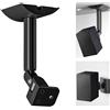 SZZCNOX Supporto da parete e soffitto per altoparlanti Samsung Q950A/9500S/950T/990B/Q90R Echo Sound, inclinabile e girevole, regolabile, staffa di montaggio per altoparlante posteriore, nero (1 set)