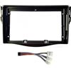 SUTVCM Fascia Radio Veicoli 9 Pollici Cornice 2 DIN Per RAV4 2007-2010 2011 Kit Telaio Cruscotto Audio Automatico Cornice pannello