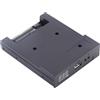 Oumefar Floppy Drive 1000 da 3,5, Alimentatore CC 5 V, Emulatore di unità Floppy, Nessun Driver Aggiuntivo Richiesto, Custodia in Plastica per Tastiera Musicale